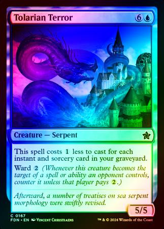 Tolarian Terror - 0167 - Foil