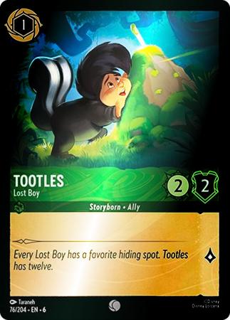 Tootles - Lost Boy - 76/204 - Common Cold Foil