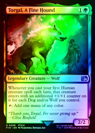 Torgal, A Fine Hound - 0208 - Foil