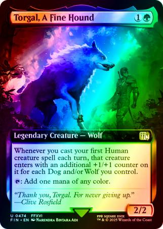 Torgal, A Fine Hound (Extended Art) - 0474 - Foil