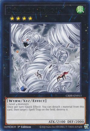 Tornado Dragon (CRBR-EN013) - Crossover Breakers Rare 1st Edition