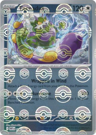 Tornadus (Poke Ball Pattern) - 078/086 - Reverse Holo Rare