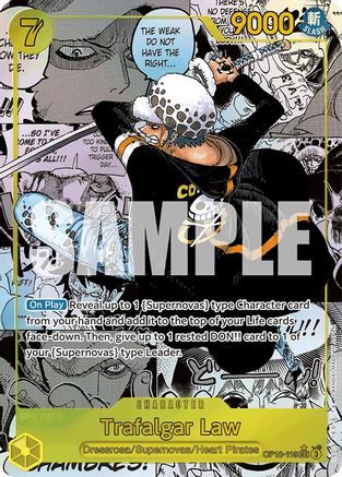 Trafalgar Law (Manga) - OP10-119 - Foil Secret Rare