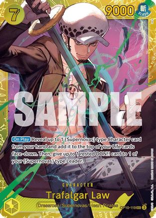 Trafalgar Law - OP10-119 - Foil Secret Rare