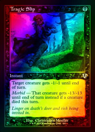Tragic Slip (Retro Frame) - 0390 - Foil