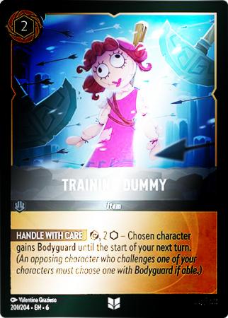 Training Dummy - 201/204 - Uncommon Cold Foil