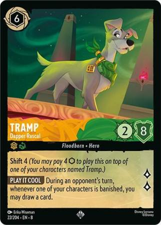 Tramp - Dapper Rascal - 022/204 - Super Rare