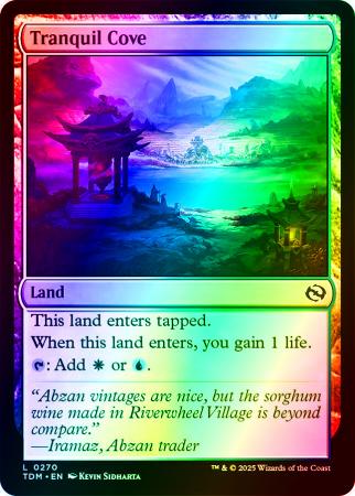 Tranquil Cove - 0270 - Foil