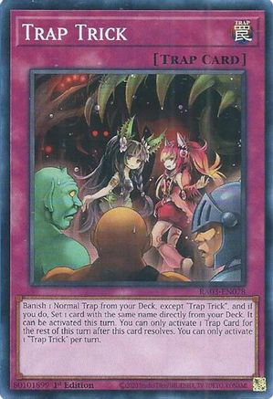 Trap Trick (RA03-EN078) - Quarter Century Bonanza Super Rare 1st Edition