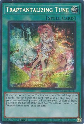 Traptantalizing Tune (MP25-EN143) - 2025 Mega-Pack Prismatic Secret Rare 1st Edition