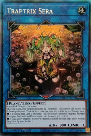Traptrix Sera (PCR) (RA04-EN075) - Quarter Century Stampede Collector's Rare 1st Edition