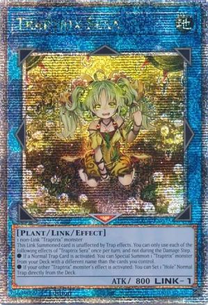 Traptrix Sera (Quarter Century Secret Rare) (RA04-EN075) - Quarter Century Stampede Quarter Century Secret Rare 1st Edition