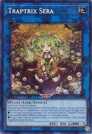 Traptrix Sera (Secret Rare) (RA04-EN075) - Quarter Century Stampede Secret Rare 1st Edition