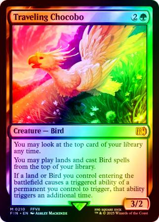 Traveling Chocobo - 0210 - Foil