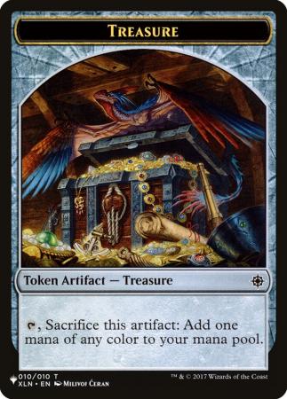 Treasure // Golem Double-sided Token - 10 // 25
