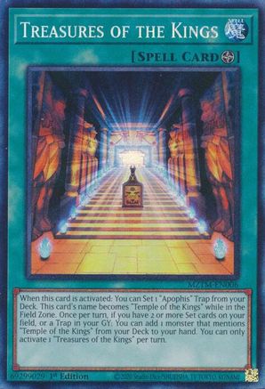 Treasures of the Kings (CR) (MZTM-EN006) - Maze of the Master Collector's Rare 1st Edition