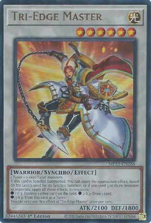Tri-Edge Master (MP25-EN288) - 2025 Mega-Pack Ultra Rare 1st Edition