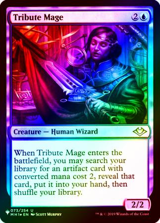Tribute Mage - 073 - Foil