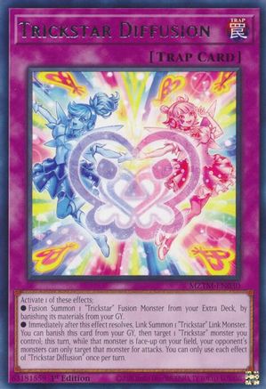Trickstar Diffusion (MZTM-EN030) - Maze of the Master Rare 1st Edition
