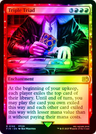 Triple Triad - 0166 - Foil