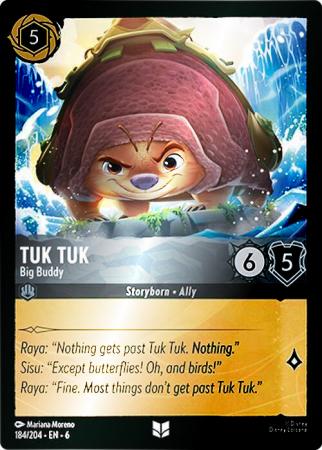 Tuk Tuk - Big Buddy - 184/204 - Uncommon Cold Foil