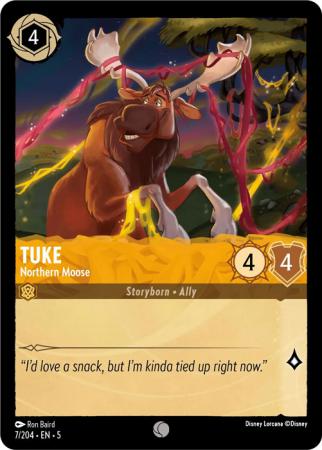 Tuke - Northern Moose - 007/204 - Common Cold Foil