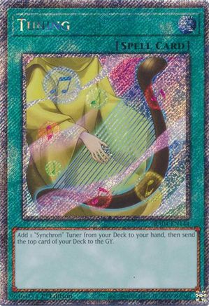 Tuning (Platinum Secret Rare) (RA04-EN144) - Quarter Century Stampede Platinum Secret Rare 1st Edition