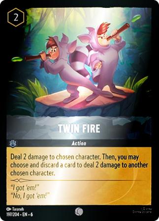 Twin Fire - 197/204 - Common Cold Foil