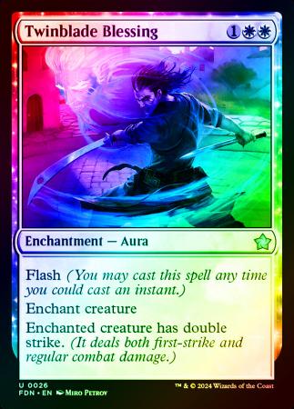 Twinblade Blessing - 0026 - Foil