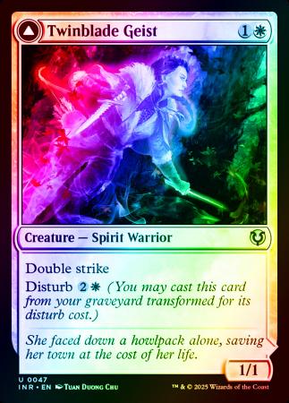 Twinblade Geist - 0047 - Foil