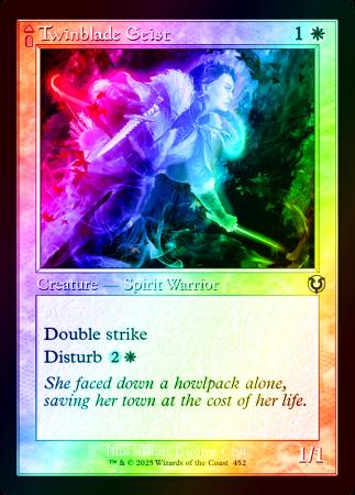 Twinblade Geist (Retro Frame) - 0452 - Foil