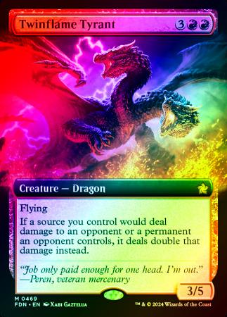 Twinflame Tyrant (Extended Art) - 0469 - Foil