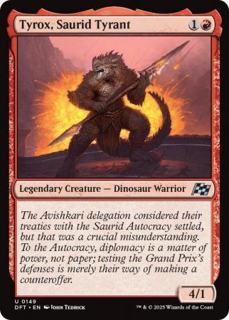 Tyrox, Saurid Tyrant - 0149