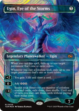Ugin, Eye of the Storms (Showcase) (Halo Foil) - 0409 - Foil
