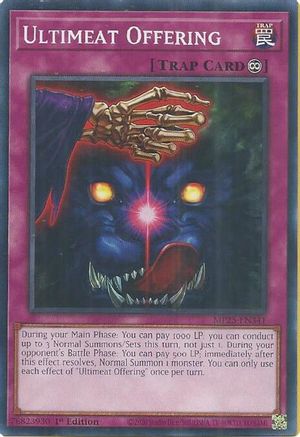 Ultimeat Offering (MP25-EN341) - 2025 Mega-Pack Common / Short Print 1st Edition