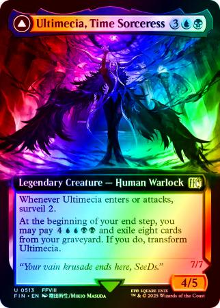 Ultimecia, Time Sorceress (Extended Art) - 0513 - Foil