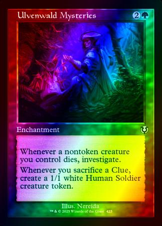 Ulvenwald Mysteries (Retro Frame) - 0423 - Foil