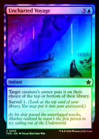 Uncharted Voyage - 0053 - Foil