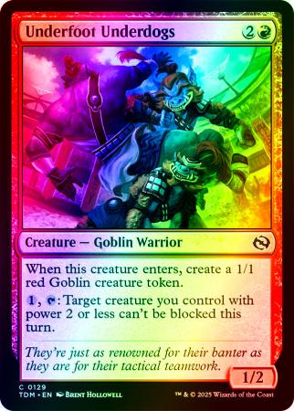 Underfoot Underdogs - 0129 - Foil