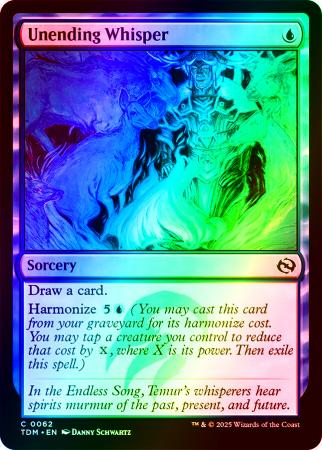 Unending Whisper - 0062 - Foil