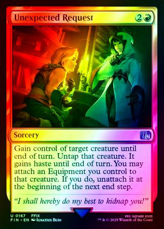 Unexpected Request - 0167 - Foil