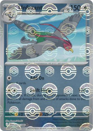 Unfezant (Poke Ball Pattern) - 075/086 - Uncommon Reverse Holo