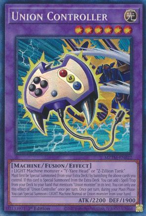 Union Controller (CR) (MZTM-EN022) - Maze of the Master Collector's Rare 1st Edition
