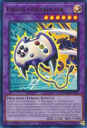 Union Controller (MZTM-EN022) - Maze of the Master Ultra Rare 1st Edition
