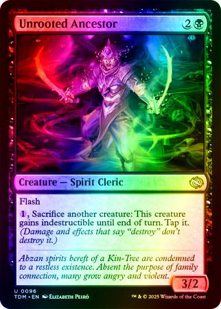 Unrooted Ancestor - 0096 - Foil