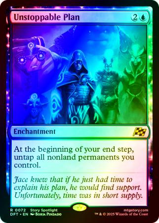 Unstoppable Plan - 0072 - Foil
