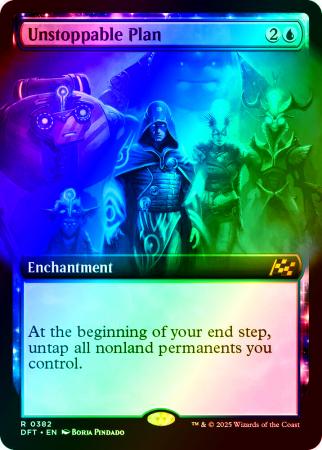 Unstoppable Plan (Extended Art) - 0382 - Foil