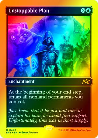 Unstoppable Plan (First-Place Foil) - 0442 - Foil