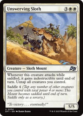 Unswerving Sloth - 0034