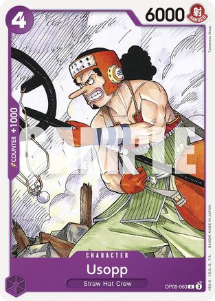 Usopp - OP09-063 - Common